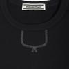 Onitsuka Tiger Logo Sweat Top Simple Design Fashion Versatile Hoodie Unisex tops Black 2183B601-001-1