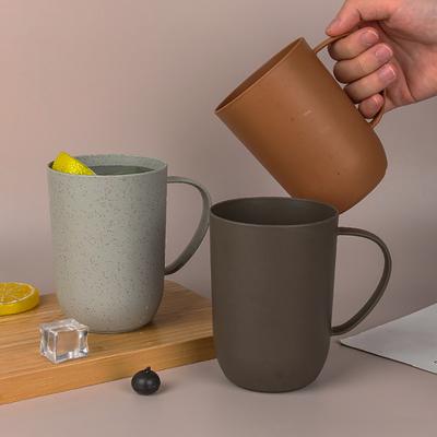 Láhev na vodu o objemu 400 ml Vysoká kapacita Anti-drop Ergonomická rukojeť s kulatými ústy, bez čisté barvy