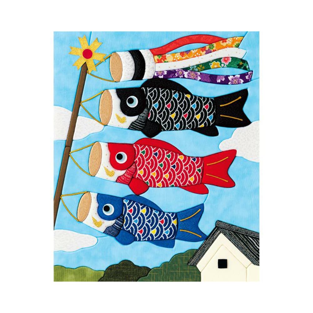 Sakura Horikiri Kimekomi Gentle Breeze Carp Streamer 5355250