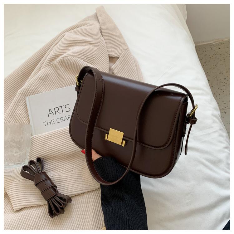 Popular Retro Small Bag Women's 2025 New Fashion Shoulder Bag Summer Popular Crossbody Bag Small Square Bag