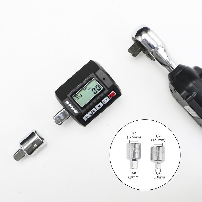 SHANHR 1/2'' Torque Wrench Converter Drive Include 3/8'' and 1/4'' Torque Adapters,Portable Digital Torque Wrench Adapter