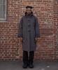 Zblack Oversized Duffle Coat Charcoal
