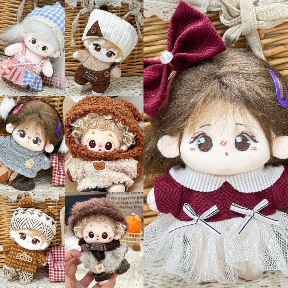 DIY Doll Clothes Replace Doll Dress Up Multiple Styles Doll'S Overall  Cotton Doll