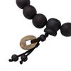 Women Bangle Charm Wood Buddha Bracelet Beads