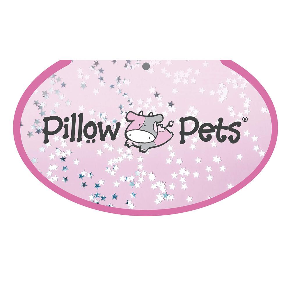 Pillow Pets Originals Třpytivý růžový plyšový jednorožec
