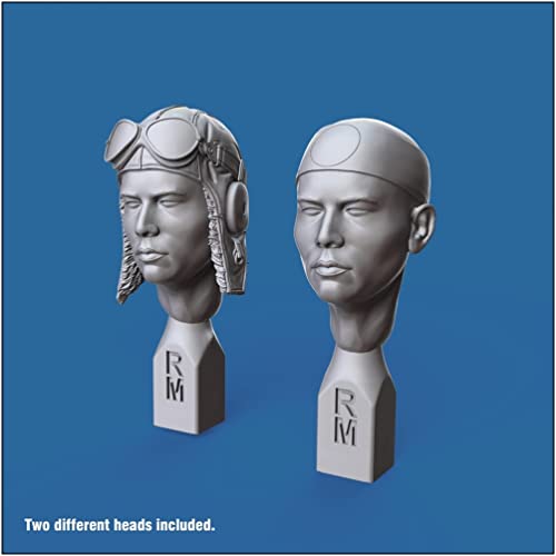 Modelo Real 1/32 Piloto Aéreo del Ejército Japonés de la Segunda Guerra Mundial Kit de Resina RM978