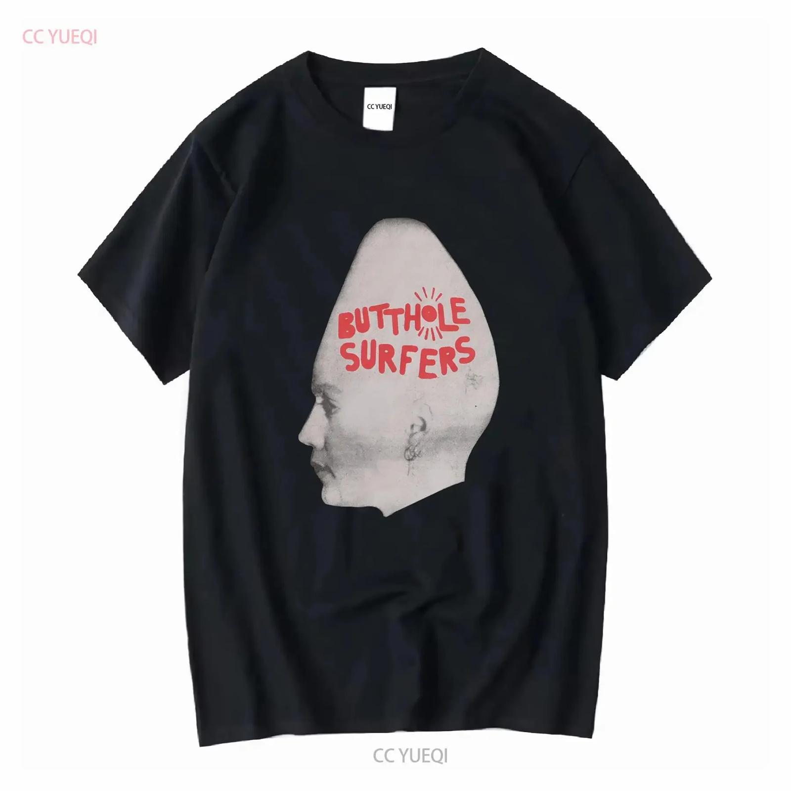 Футболка Butthole Surfers Группа из Остина TX Панк Гранж Конусоголовые Выцветшая XL винтажная Постиранная Унисекс Растягивающаяся Удобная Универсальная S разноцветный