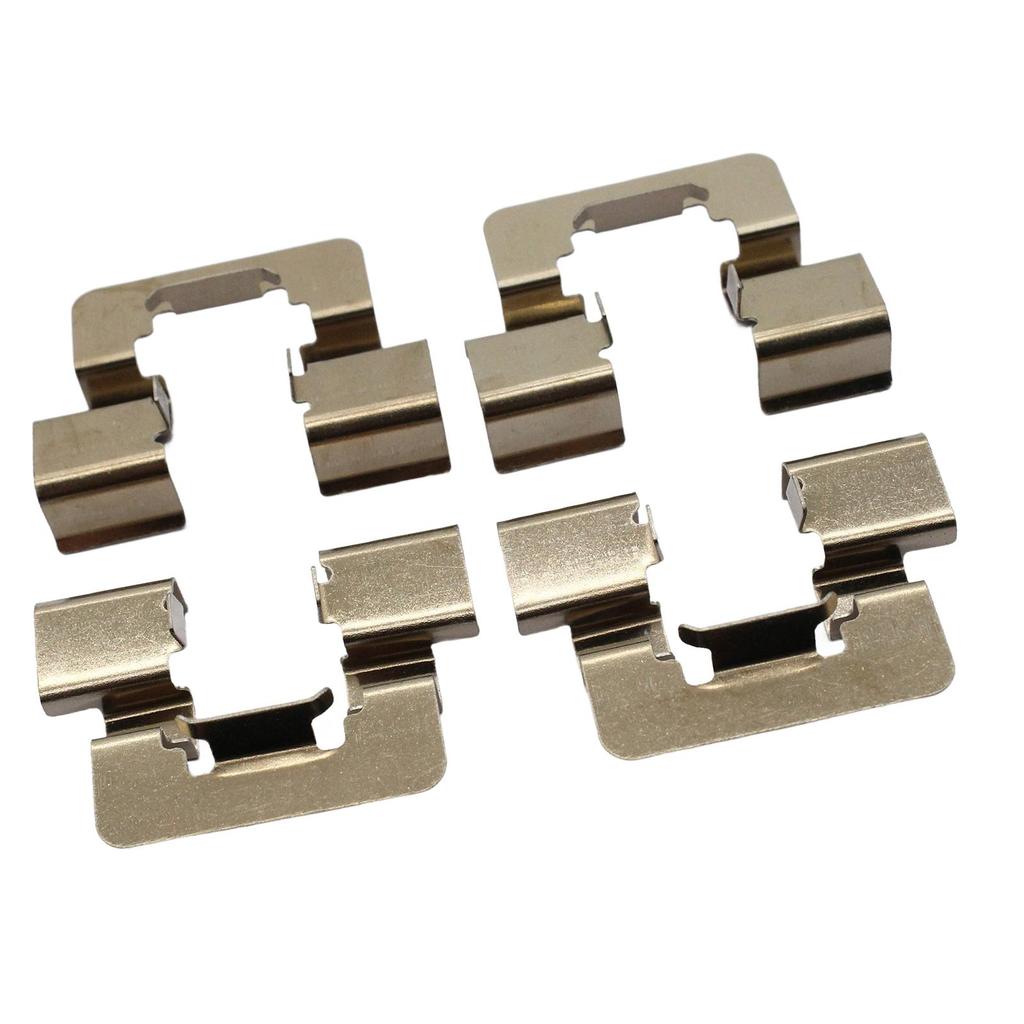 4Pcs Rear Brake Pad Fitting Clips Shim Solid Discs Pads Accessory LX0534 Metal for Bpf1781A