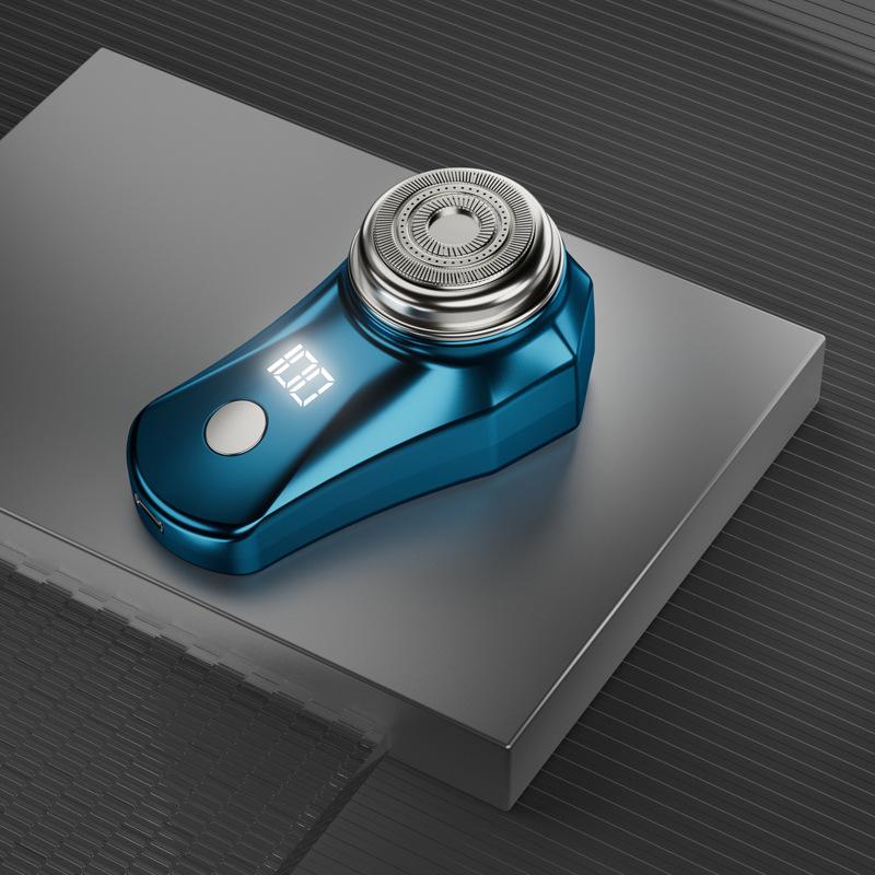 

Мини-электробритва с промывкой 3D плавающая головка ножа новая мини портативная бритва с цифровым дисплеем