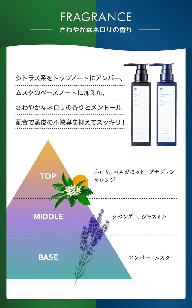 OCEAN TRICO Sens Answer Scalp Shampoo Refill Set of 2 280mL