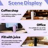 Replacement Straws Compatible With Brümate Era 40 Oz Tumbler, Include 4pcs Tumbler Straw Cover Cap and 4pcs Reble Straw with 1 Cleaning