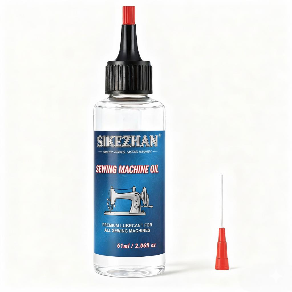 61ml Universal Sewing Machine Oil. Precision Needle Pen Lubricant for Clippers, Locks & Repair Tools. Anti-Rust & Noise Free