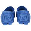 LOUIS VUITTON Driver Moccasin Shoes 'Blue Monogram' 1AAQ02