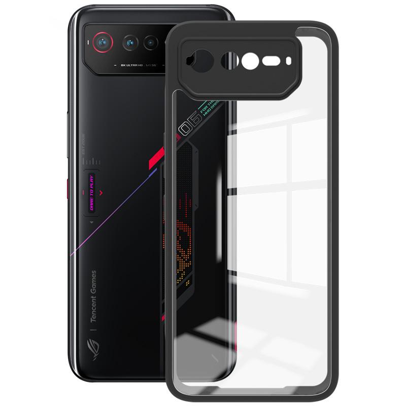 IMAK UX-9A Series for Asus ROG Phone 6 5G Clear Case TPU Frame PC Back Phone Cover
