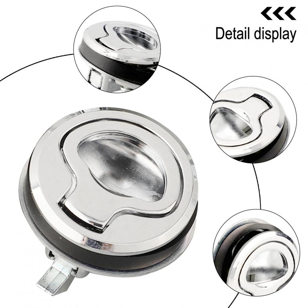 Marine Hatch Locking Locker Boat Embedded Flush Pull Hatch Slam Latch for Boat