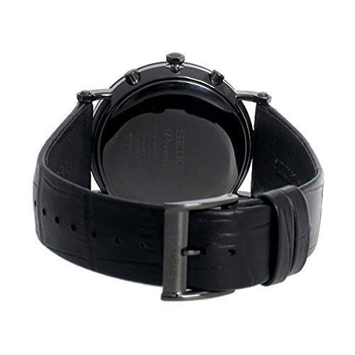 Seiko Premier Chronograph Quartz Men's Watch SNAF79P1 Black
