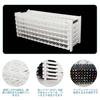 evemodel Marker Storage Pen Holder 6-Layer 90-Slot White Display Organizer Portable