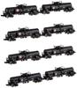 MicroAce N Gauge Taki 9900 Naigai Yusou Co., Ltd. 8-Car Set A3190 Model Railroad Freight Car