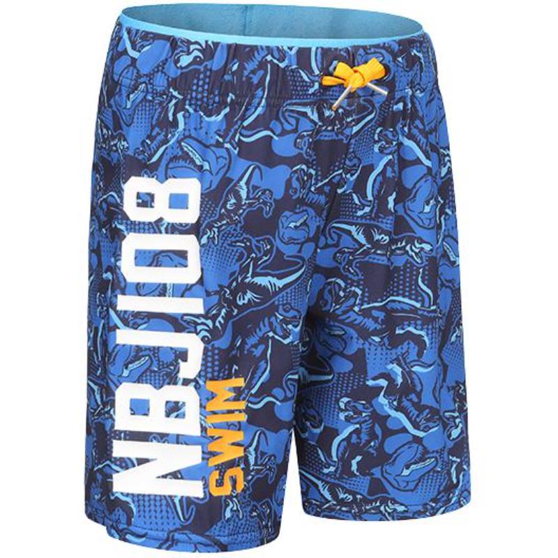 

DECATHLON Детский купальник Монограммный Блочный На шнуровке Повседневный Синий Детский стиль 8-9 синий