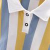 Boys Summer Suit Middle and Small Children Short-sleeved Striped Polo Shirt + Shorts Handsome Two-piece Set