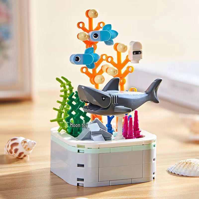 

Ocean Animal Series Educational Building Blocks for Kids