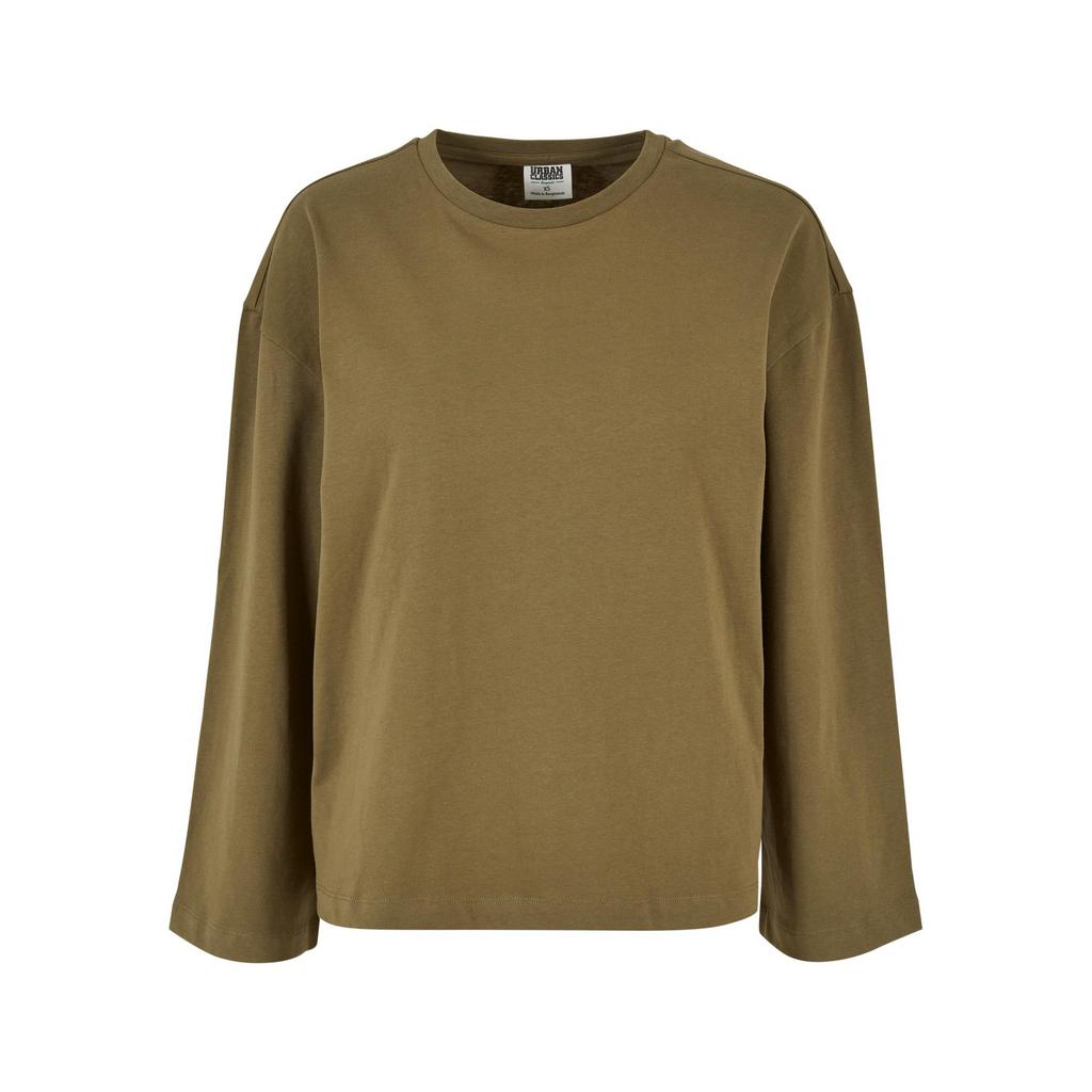 Urban Classics Womens/Ladies Organic Cotton Oversized Long-Sleeved T-Shirt