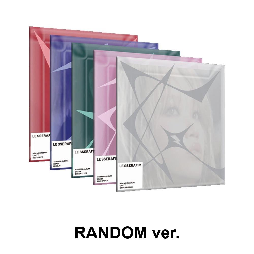 [READY STOCK] LE SSERAFIM - 4th Mini Album 'CRAZY' (COMPACT Ver.)