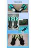 Adjustable Silicone Diving Fins for Men & Women - Professional Freestyle Training Frog Fins
