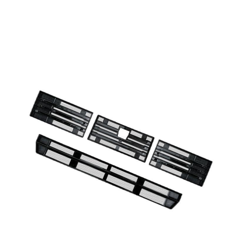 Beijing BJ40 Snap-on Mosquito Net: No-Disassembly Front Bumper Insect Barrier, Exterior Mod Accessory