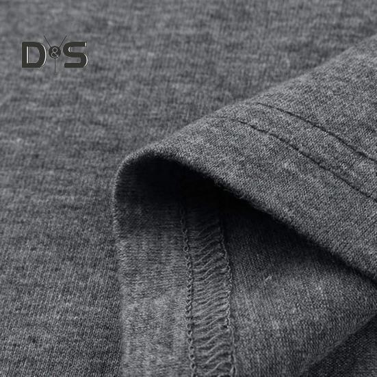 Women Tops Round Neck Long Sleeve Loose Fit Solid Color Tunic Top Casual Shirt with Hip Coverage Length