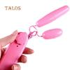 Double Vibrating Egg Bullet Vibrator Clitoral G-Spot Stimulator Massager Adult Sex Toy