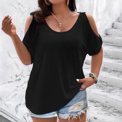Women's Fashion Everything Elegant T-shirt Spring Summer Loose Plus Size Women's Blouse