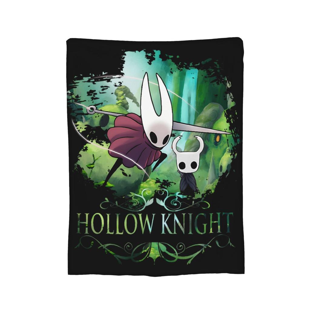 Hollow Knights Silksongs Hornet Blanket Fleece Print Multi-function Lightweight Thin Throw Blankets for Home Car Bedspread