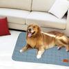 Yousheng Haustierunterlage, weich gesteppt, rutschfeste Unterseite, rechteckig, für den Sommer, groß, mittel, klein, für Hunde, Welpen, Katzen, Kätzchen, Schlafmatte, Teppich, Heimtierbedarf