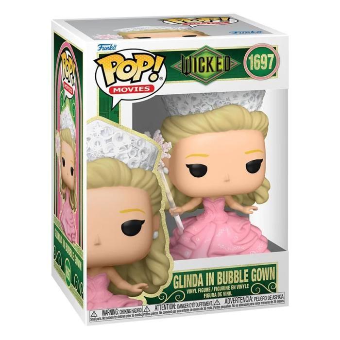 Figurine Funko Pop! Movies N°1697 - Wicked - Glinda En Robe A Bulles