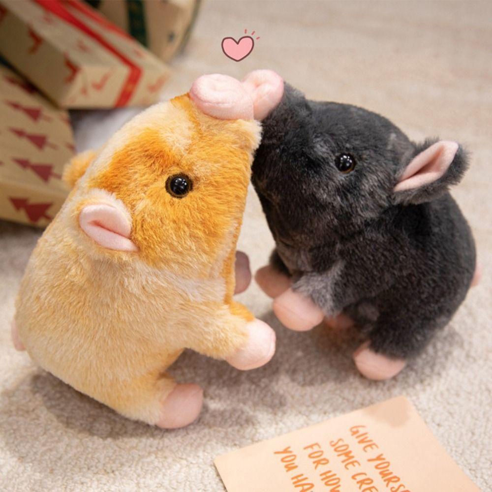 Soft Piggy Plush Toy Comfortable To Touch Stuffed Animals Plush Plush Piggy Doll Decoration