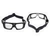 Sport Goggles Free Regulable Design Curved Fit Frame Impact Resistant PC Material Protective Basketball Glasses for Kids Black