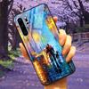 Phone Cover For Huawei P30 Pro Lite Case Tempered Glass Space Wolf Lion Funda for HUAWEI P30 Lite Luxury Cases P30Pro P 30 Cat
