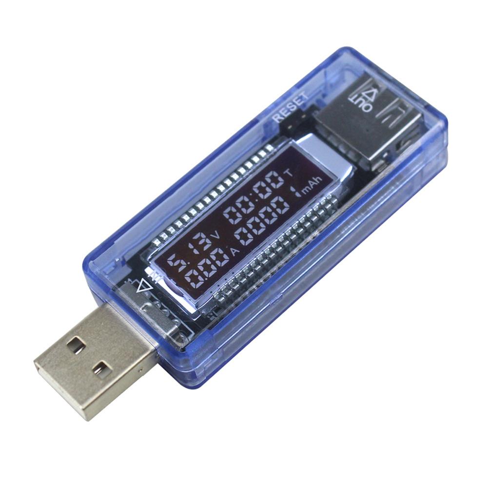 KWS-V20 USB Power Meter 4-20V Voltage Current Tester With Capacity Time Display For Mobile Phone Cable Analysis Tool