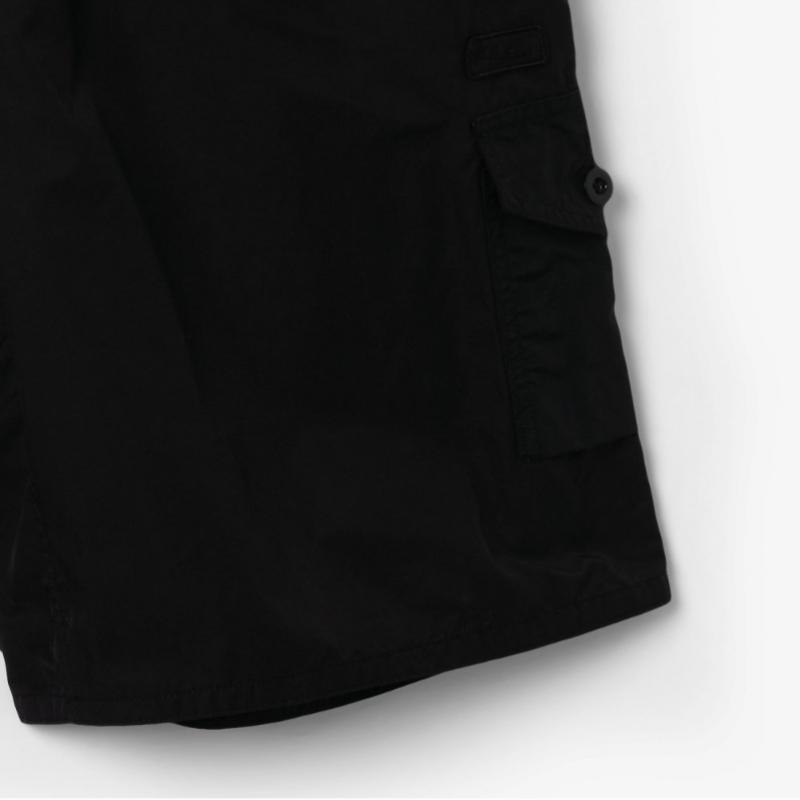 Nanamica Nylon Twill Deck Shorts Black Naf1m30000a98