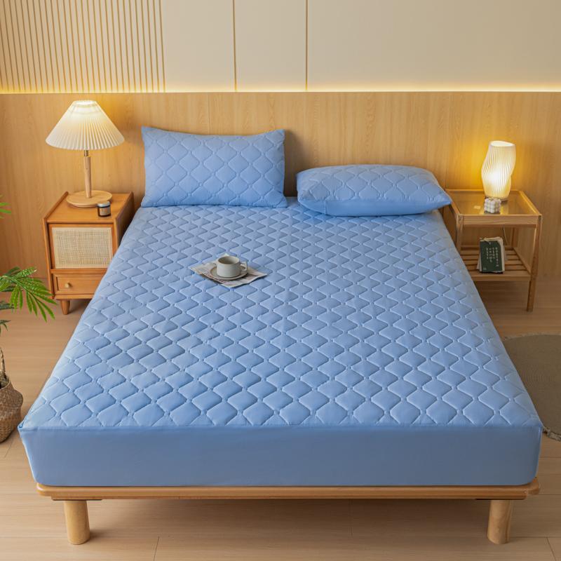 Waterproof Mattress Cover Antibacterial Mattress Protector Breathable Bed Fitted Sheet Single/Double/King/Queen/140/160/200