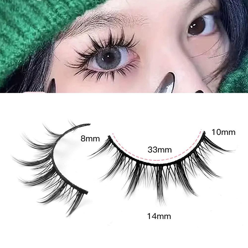 Barbie Comic Eyes False Eyelashes Daily Makeup Enlarges Eyes Natural Eyelashes