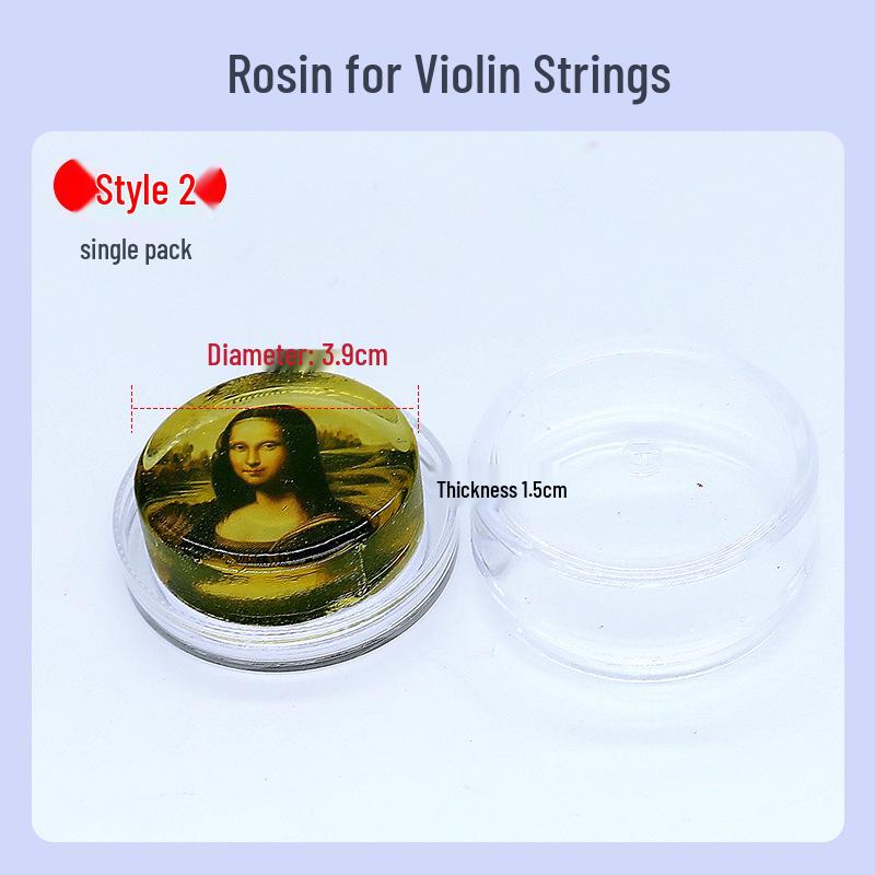 Professional Universal Rosin for Violin, Erhu, and Cello - High Grade