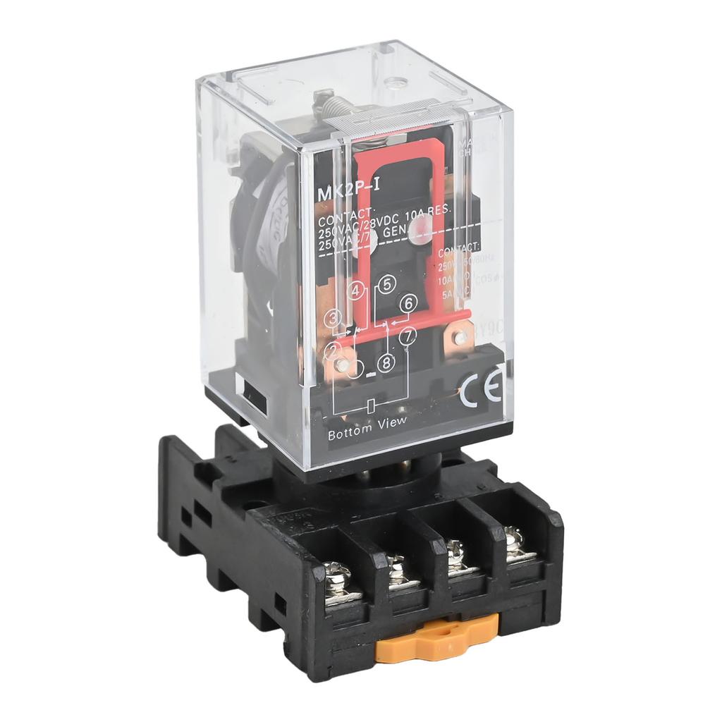 Simplified Electrical Solutions using the Reliable Model MK2PI General Purpose Power Relay integrated with a socket