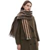 Ladies' New Double-Sided Thickened Versatile European And American Autumn And Winter Scarf, Air Conditioning Shawl
