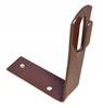 Right-angle Roof Bracket for Lightning Protection Wire H -70mm. Zz Brown