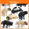 Pug Dog Pvc Model Toy For Childrens Educational Play And Home Decor