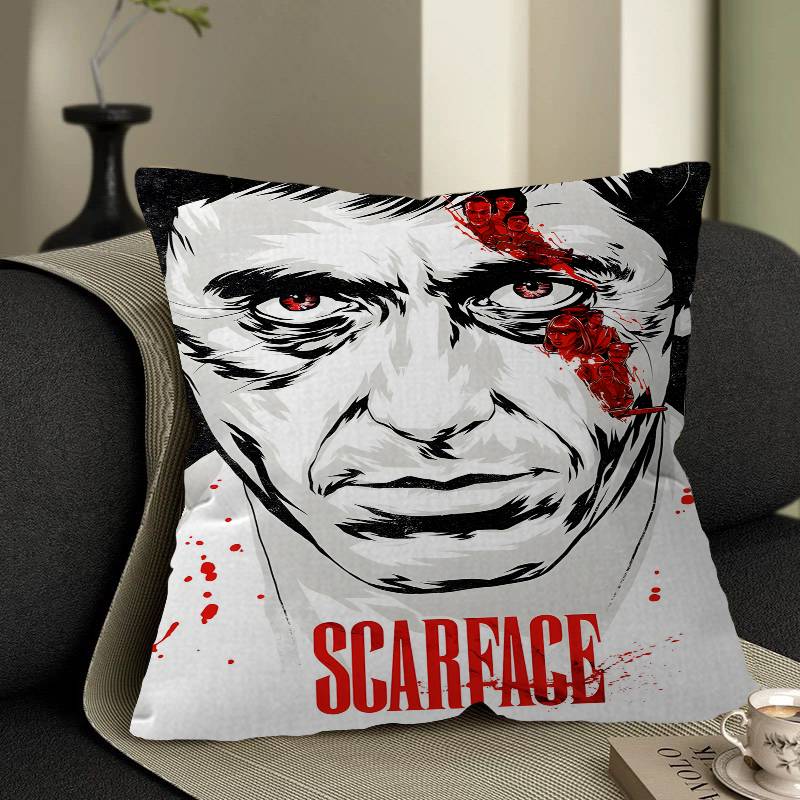 Movie SScarfaceS Personalized picture text home decorative pillows Household Gifts xcm