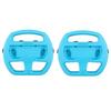 2 Pack Manipulate Grip Steering Wheel for Nintendo Switch Controller Blue