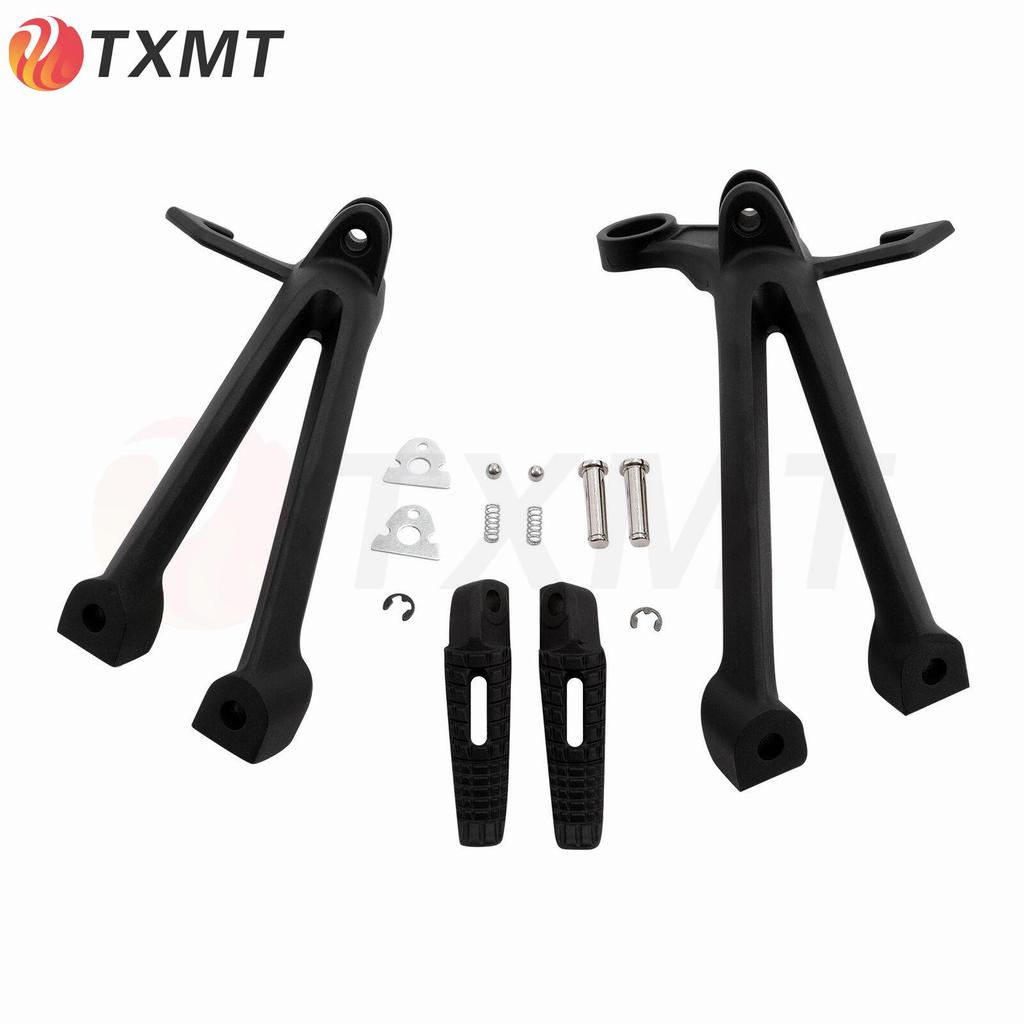 Compatible Suzuki GSXR600/750 K6-K10 Front & Rear Footrest Bracket Assembly